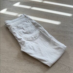Rag & Bone White Boot Cut Denim Jeans